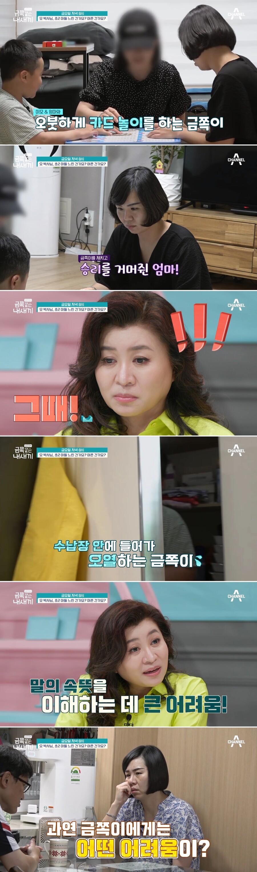 ▲ '금쪽같은 내새끼' 방송 장면. 제공| 채널A