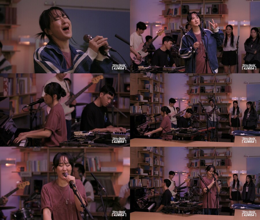 '타이니 데스크 코리아' 선우정아, '음색 여신'의 환상 무대