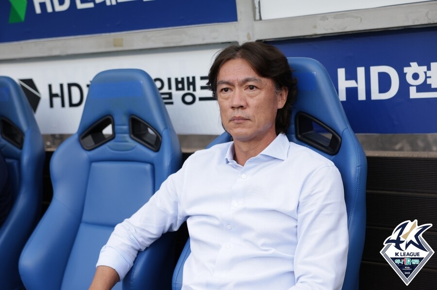 ▲ 홍명보 감독 ⓒ한국프로축구연맹