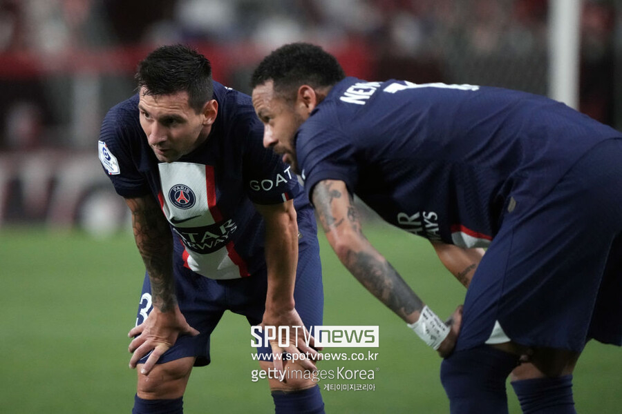 ▲ PSG 생활을 지옥이라 표현한 네이마르와 메시