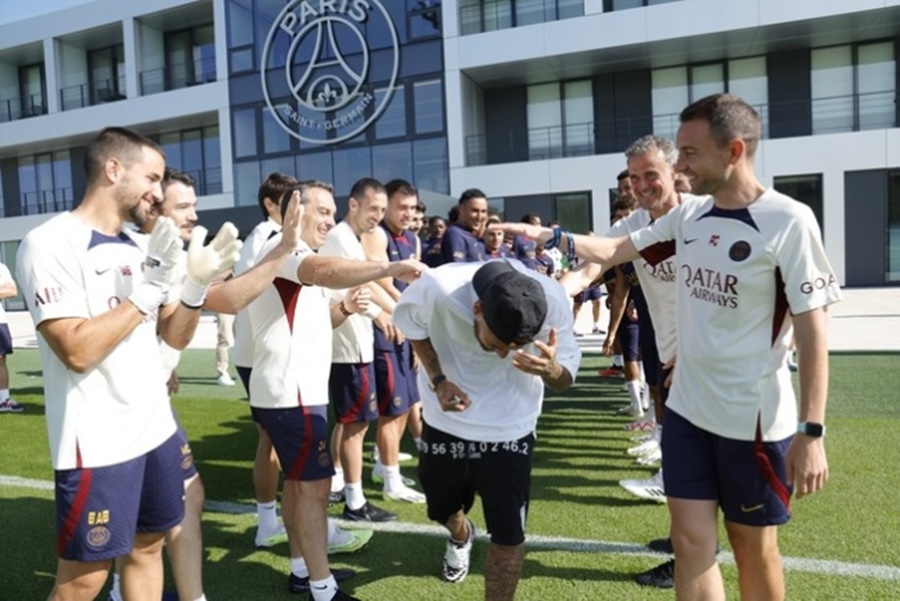 ▲ PSG와 작별하는 네이마르 ⓒ PSG