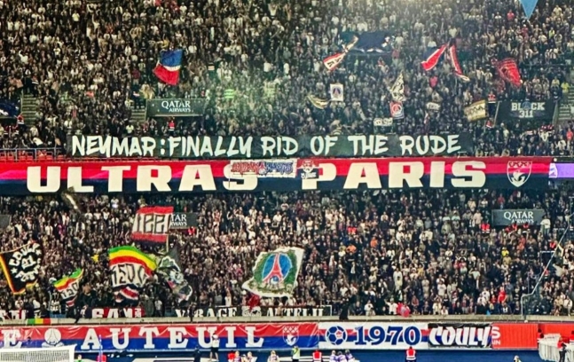 ▲ 무례한 네이마르가 드디어 떠났다. PSG 팬들의 분노는 여전하다 ⓒ 센트레골
