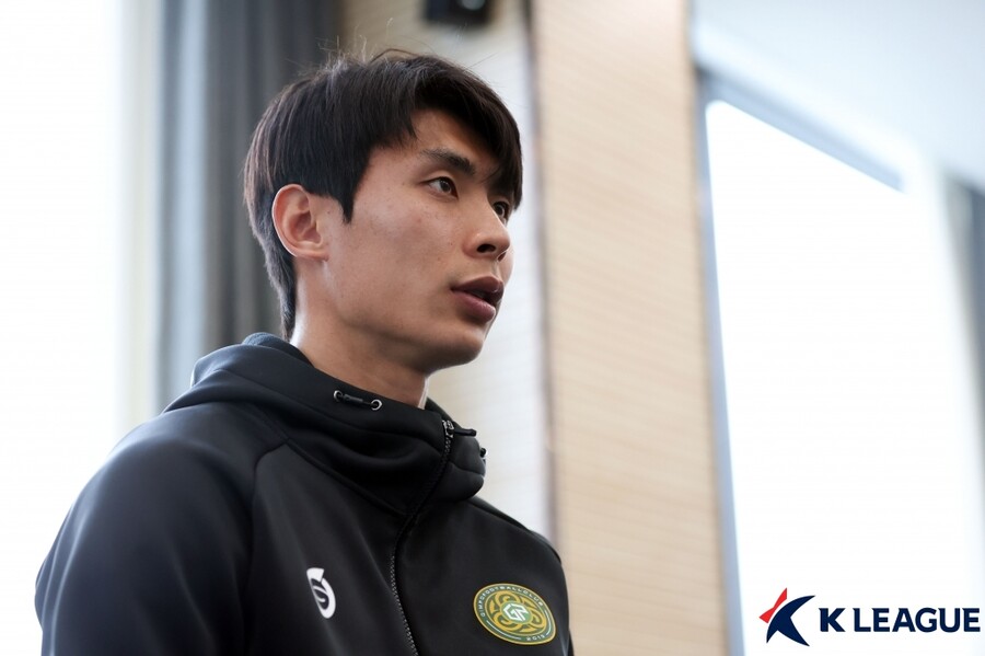 ▲ 김포FC의 멀티플레이어 김종석. ⓒ한국프로축구연맹