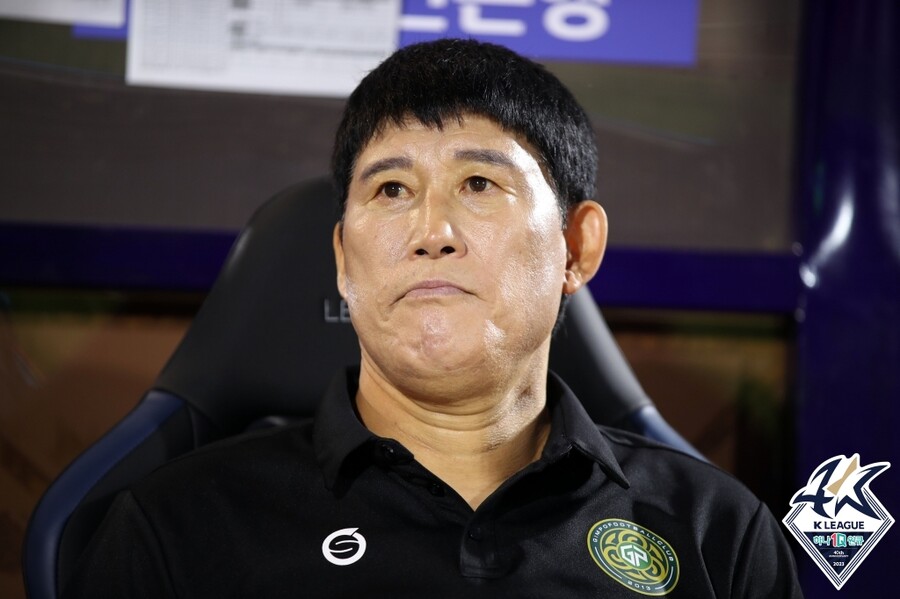 ▲ K3 득점왕에 오른 김종석은 고정운 감독의 눈에 들었다. ⓒ한국프로축구연맹