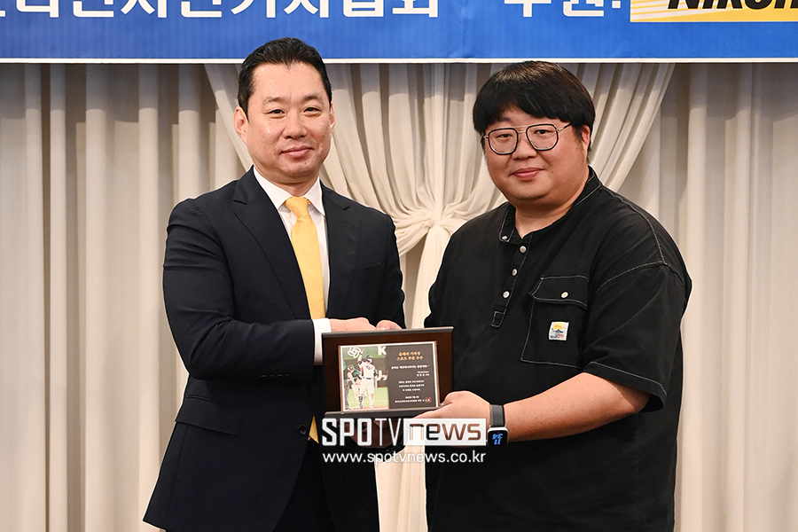 ▲ 정해환 니콘이미징코리아 대표, 엑스포츠뉴스 김한준 기자 ⓒ곽혜미 기자
