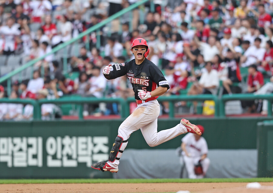 ▲ 김도영의 득점 생산력은 리그 평균보다 30% 이상 좋다 ⓒKIA타이거즈