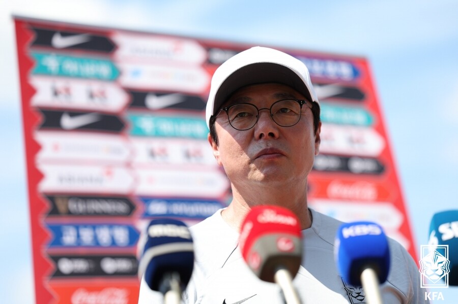 ▲ 황선홍 감독 ⓒ대한축구협회