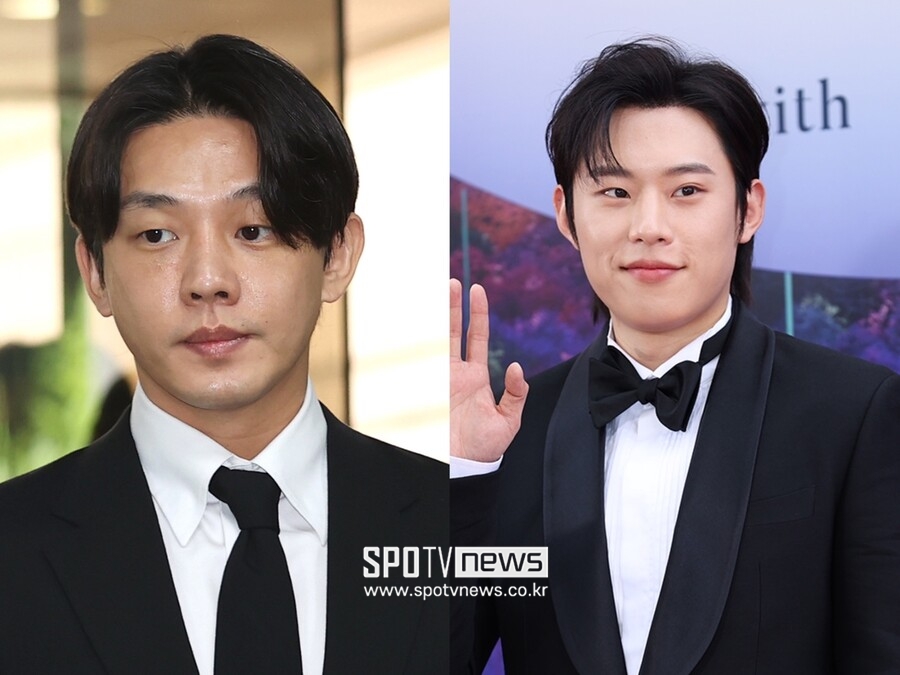▲ 유아인, 김성철. ⓒ곽혜미 기자
