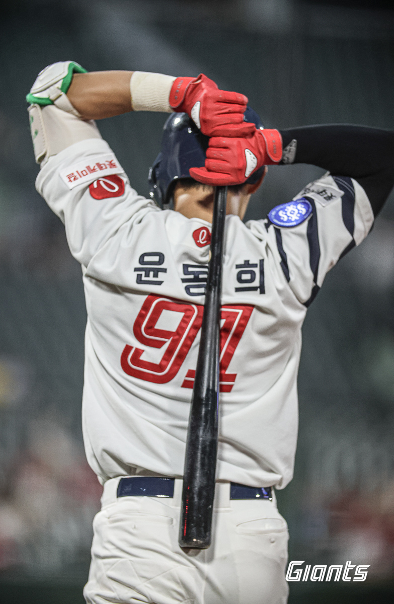 ▲ 윤동희 ⓒ롯데 자이언츠