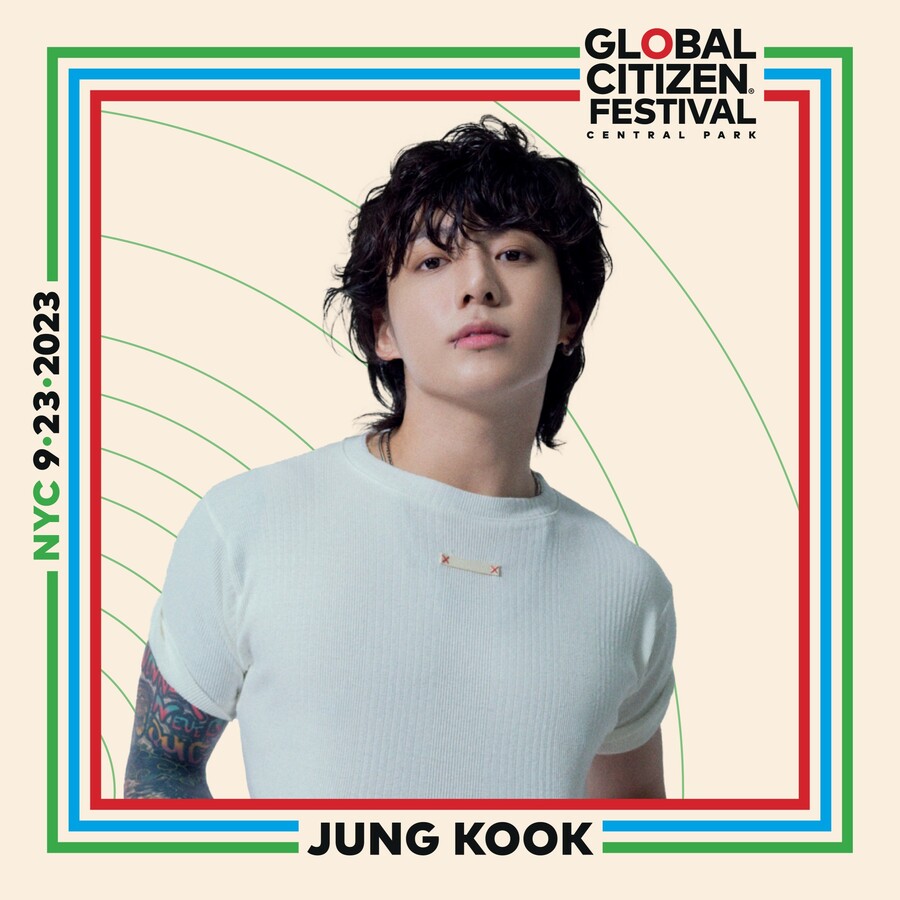 정국, 美 '글로벌 시티즌 페스티벌' 헤드라이너 출연…韓 솔로 가수 최초