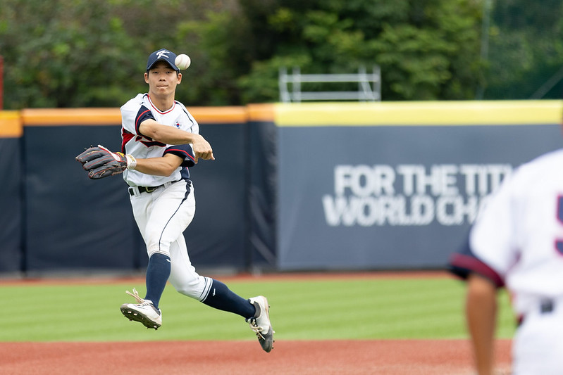 ▲ 대표팀 경기 장면. ⓒWBSC