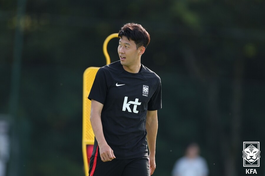 ▲ 축구대표팀 주장 손흥민. ⓒ대한축구협회