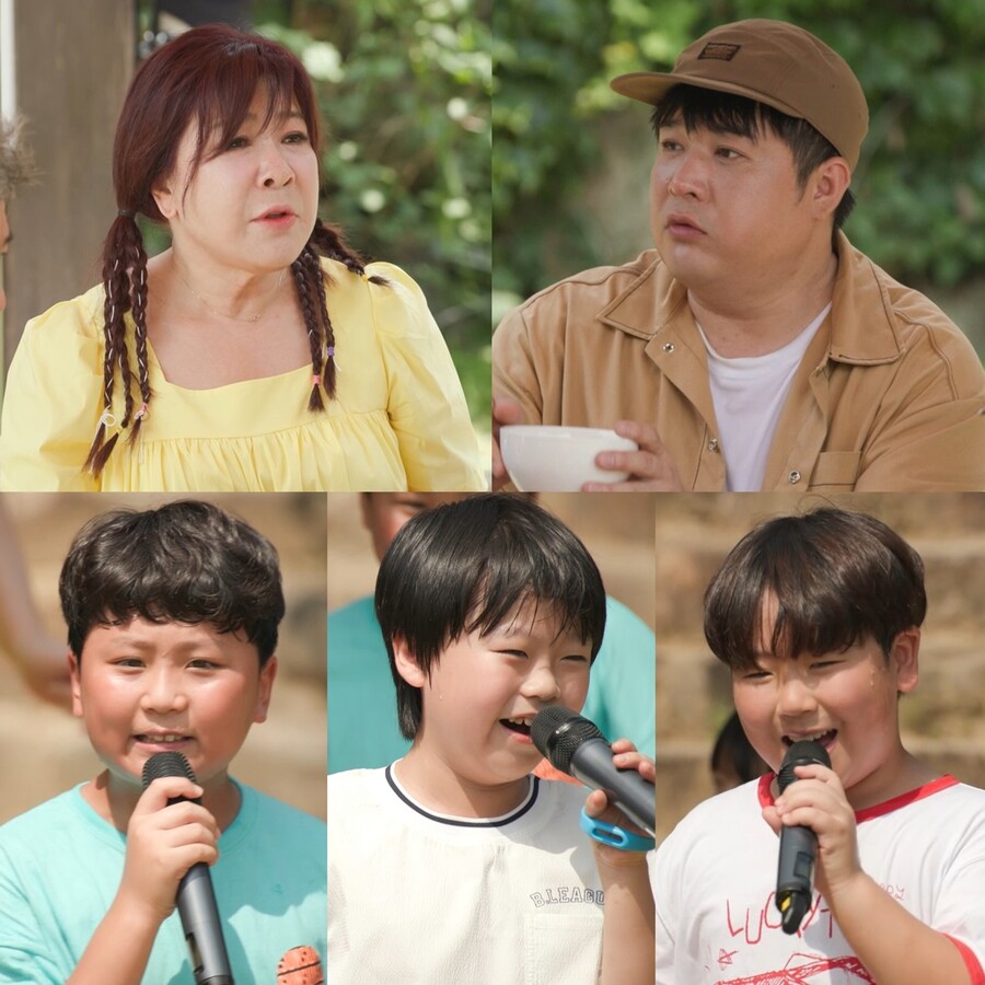 신동 "4.5kg 우량아로 태어나"... 노사연 "나는 4.8kg, 이유식=고기 국물"('귀염뽀짝 원정대')