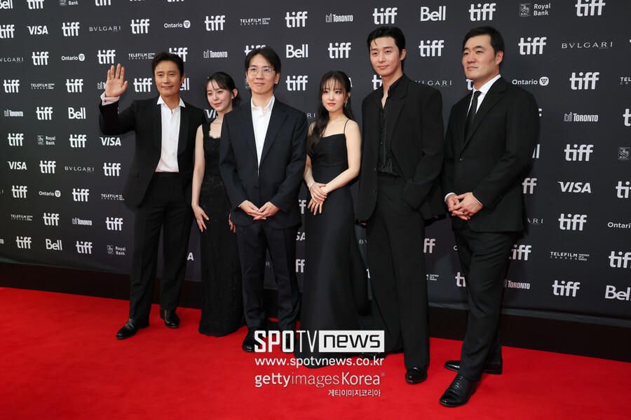 ▲ 토론토국제영화제 '콘크리트 유토피아' 레드카펫.  ⓒ게티이미지