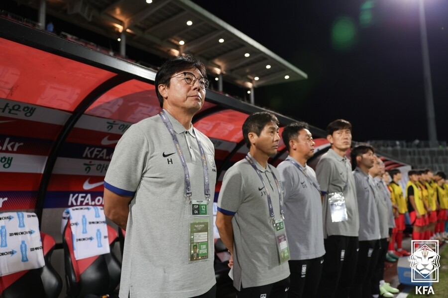 ▲ 황선홍 감독. ⓒ대한축구협회
