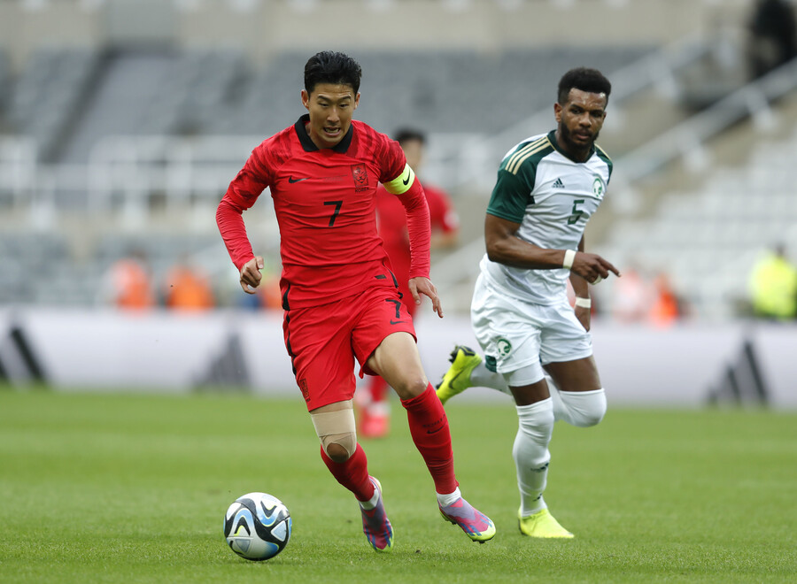 ▲ 클린스만호가 사우디아라비아를 상대로 첫 승을 따냈다 ⓒ 연합뉴스/REUTERS/AP