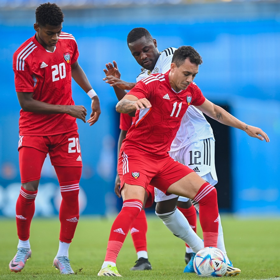 아랍에미레이트(UAE) 축구 대표팀이 13일(한국시간) 코스타리카를 4-1로 대파했다. ⓒUAEFA