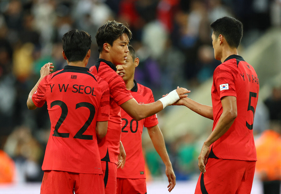 ▲ 한국 대표팀  ⓒ연합뉴스/로이터