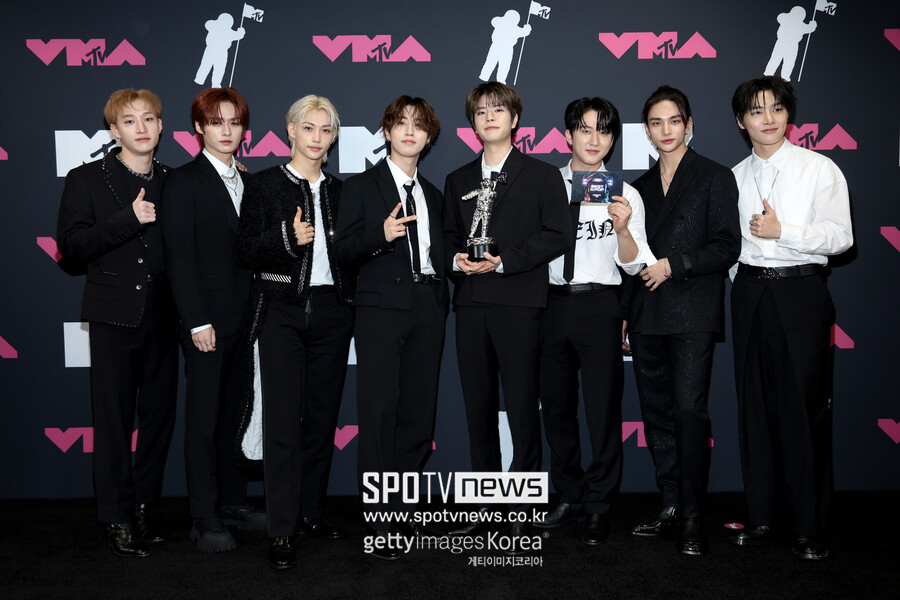 스트레이 키즈-TXT, 美 'MTV VMA' 베스트 K팝→푸시 퍼포먼스 수상
