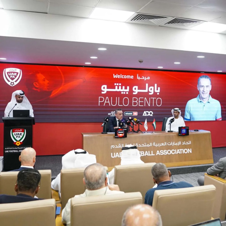 ▲ 파울루 벤투 UAE 축구대표팀 감독 ⓒ UAE 축구협회
