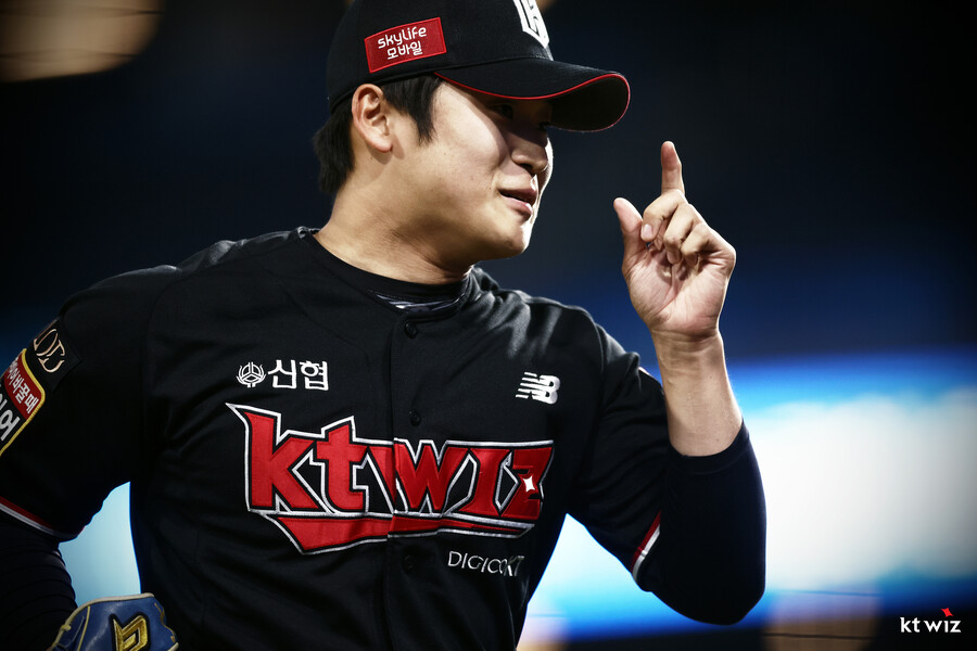 ▲kt 위즈 박영현. ⓒkt 위즈