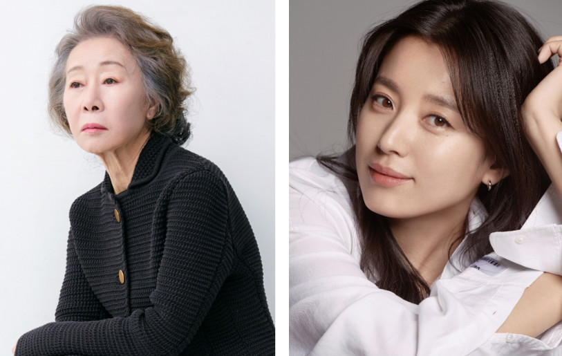▲ 윤여정(왼쪽), 한효주. 출처ㅣ씨네21, BH엔터테인먼트