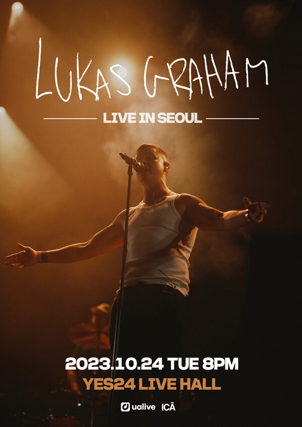 ▲ 10월 24일 펼쳐지는 '루카스 그레이엄 라이브 인 서울' 포스터. 제공|유얼라이브