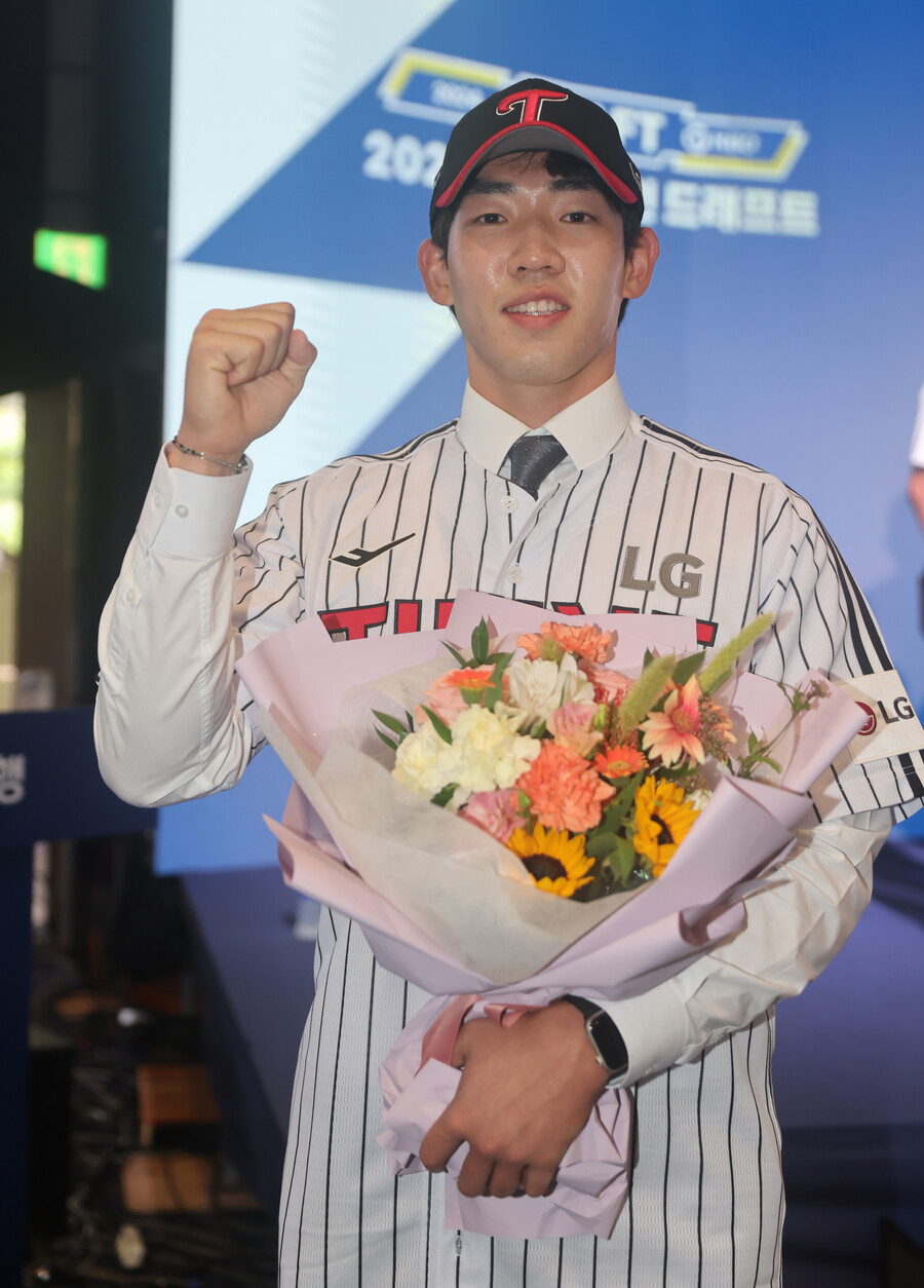 'KCR→LG' 창단 첫 KBO 지명…'공부하는 야구선수' 글로벌선진학교 꿈, 처음이자 마지막 결실