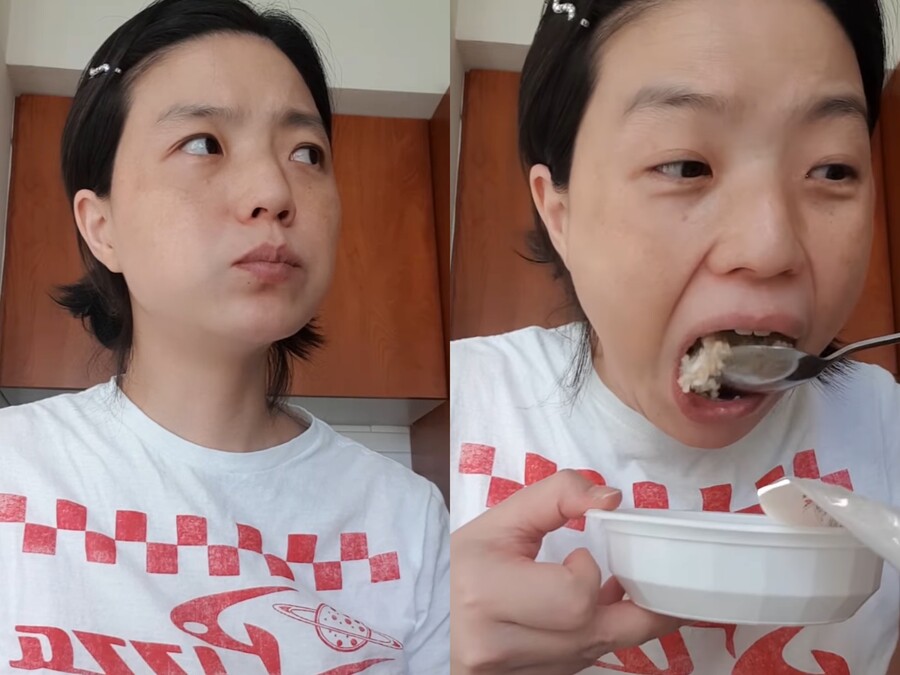 '출산' 안영미, 소식좌 탈출했나? 하정우도 울고 갈 먹방 "몰래 먹으니 맛있어"