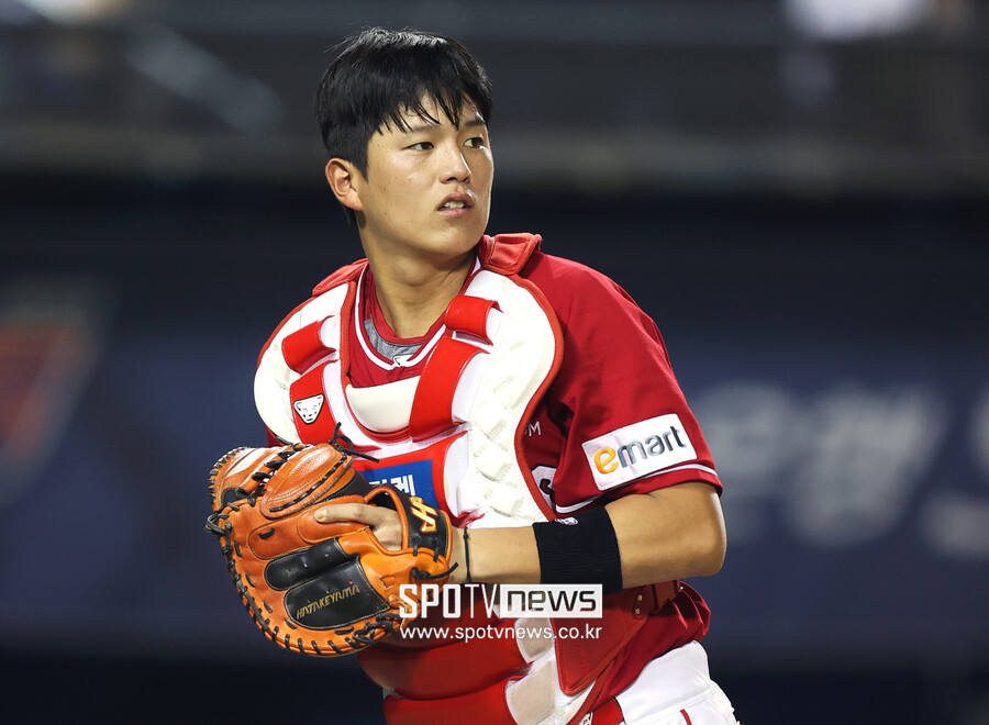 MLB급 총알 송구에 하드히트도 급증… 조형우가 쑥쑥 큰다, 최고 저격수 자질 보인다