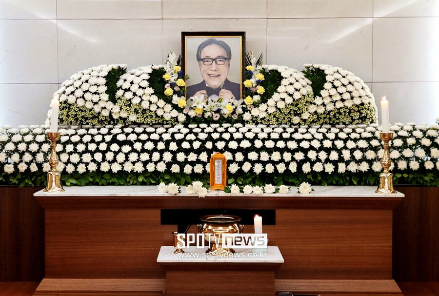 ▲ 고 변희봉 빈소 ⓒ소속사 제공
