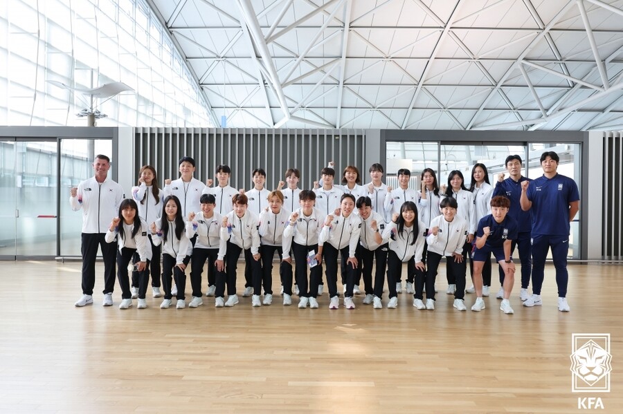 ▲ 여자축구대표팀은 항저우 아시안게임에서 첫 금메달을 노린다. ⓒ대한축구협회