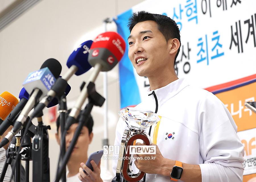 ▲ 우상혁 ⓒ곽혜미 기자