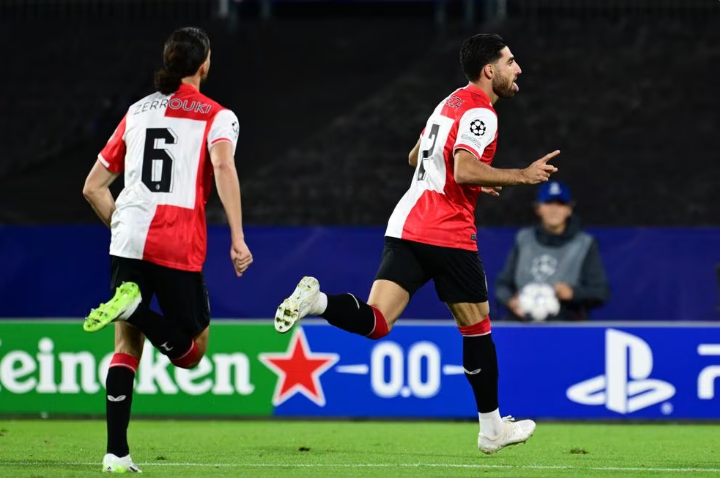 ▲ 안방에서 페예노르트는 강했다. ⓒUEFA