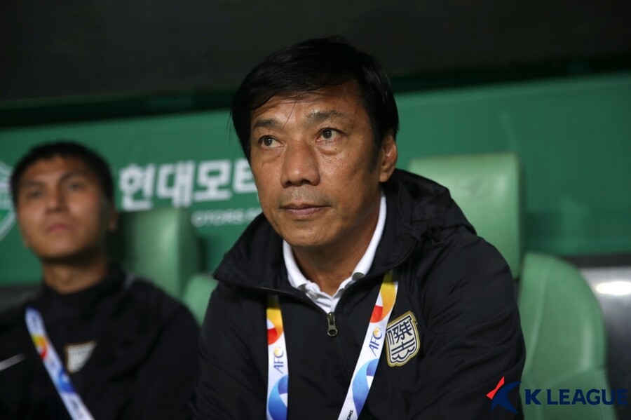 ▲ 주지궝 킷치 감독. ⓒ한국프로축구연맹