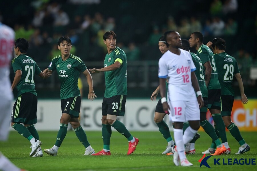 ▲ 전북이 ACL 첫 경기에서 승리했다. ⓒ한국프로축구연맹
