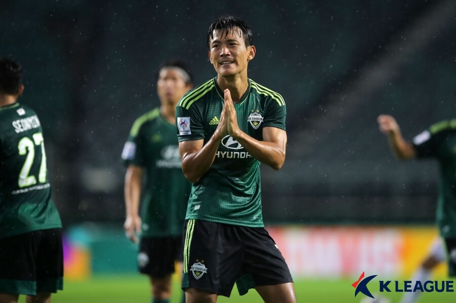 ▲ 전북이 한교원의 결승골을 앞세워 ACL 첫 경기에서 승리했다. ⓒ한국프로축구연맹