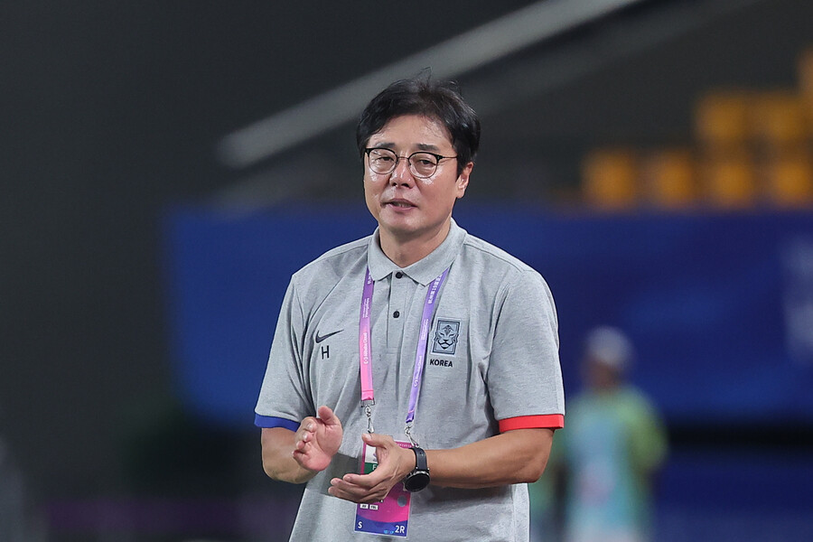 ▲ 황선홍 아시안게임 축구 대표팀 감독 ⓒ연합뉴스