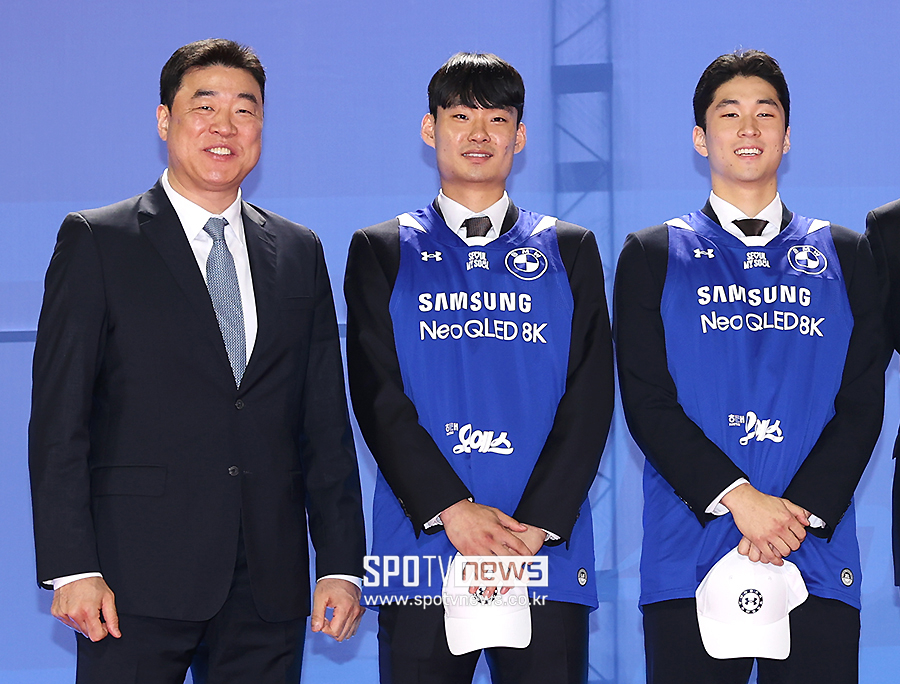 ▲ 서울 삼성 은희석 감독 김근현 조준희 ⓒ곽혜미 기자