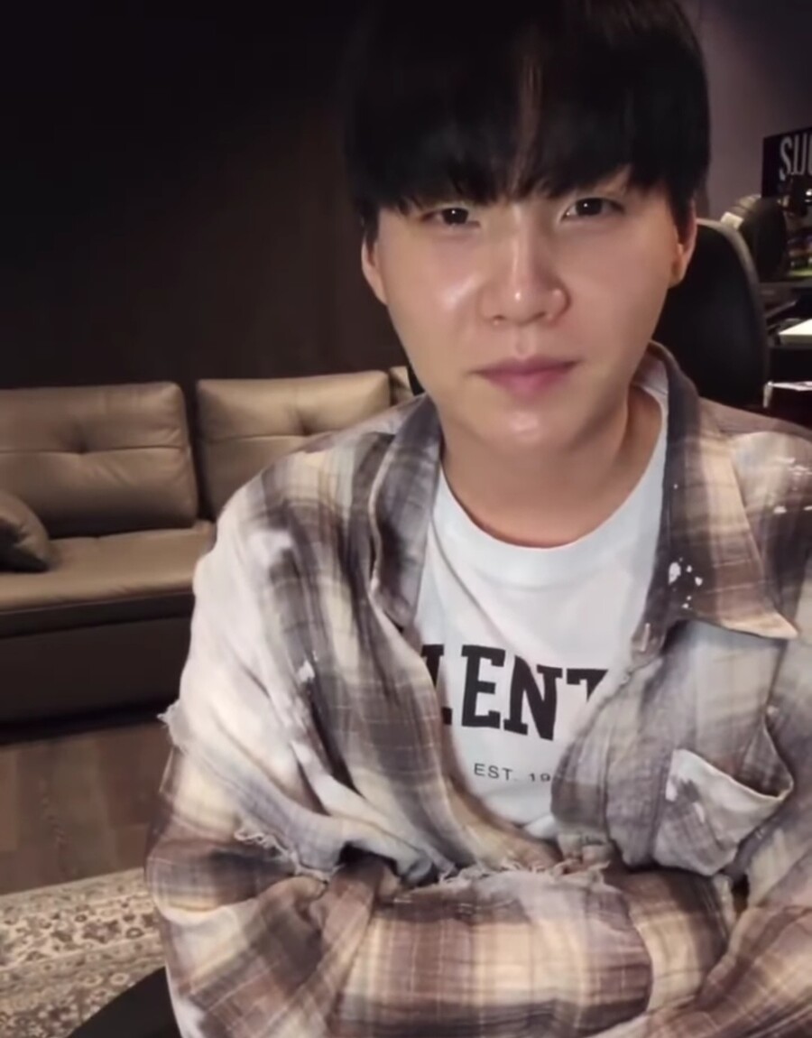 ▲ 방탄소년단 슈가. 출처| 위버스 캡처