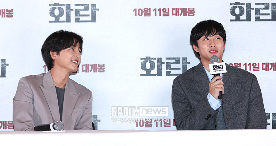 ▲ 송중기 홍사빈 ⓒ곽혜미 기자