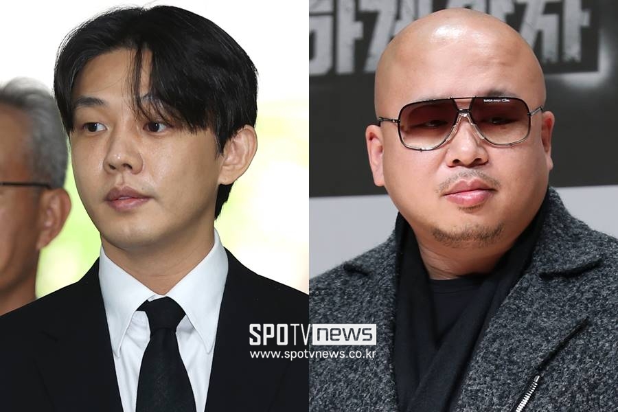 ▲ 유아인(왼쪽), 돈스파이크. ⓒ곽혜미 기자 ⓒ스포티비뉴스DB