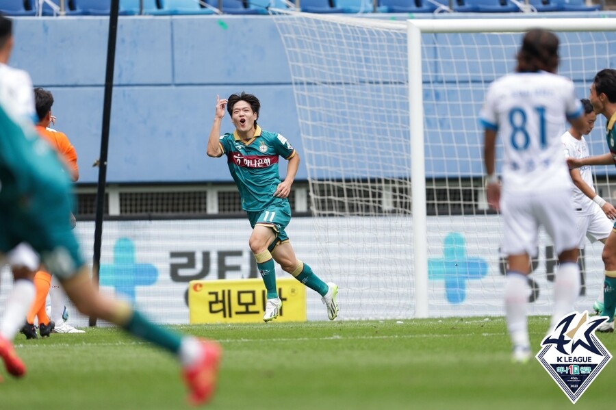 ▲ 대전 하나시티즌은 수원 삼성에 3-1 승리를 거뒀다. 유강현이 K리그1 데뷔골을 넣었다. ⓒ한국프로축구연맹