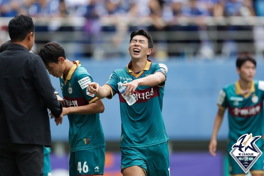 ▲ 대전 하나시티즌은 수원 삼성에 3-1 승리를 거뒀다. 유강현이 K리그1 데뷔골을 넣었다. ⓒ한국프로축구연맹