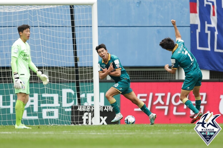 ▲ 대전 하나시티즌은 수원 삼성에 3-1 승리를 거뒀다. 유강현이 K리그1 데뷔골을 넣었다. ⓒ한국프로축구연맹