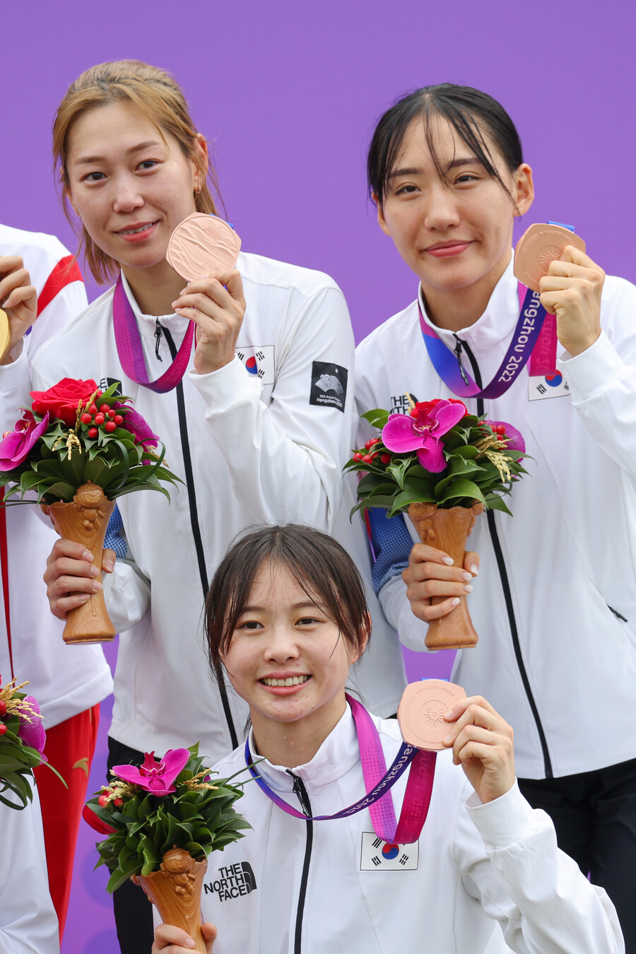 ▲ 한국 근대5종 여자 대표팀이 개인전 은메달과 단체전 동메달을 땄다. ⓒ 연합뉴스