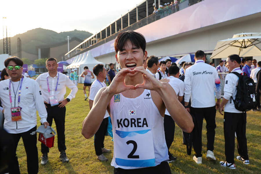 전웅태 2관왕! 한국 AG 첫날 종합 2위…금5·은4·동5 [9/24 오늘의 항저우]