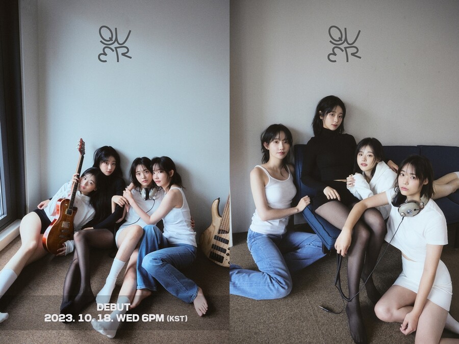 '김계란 걸밴드' QWER, 10월 18일 데뷔