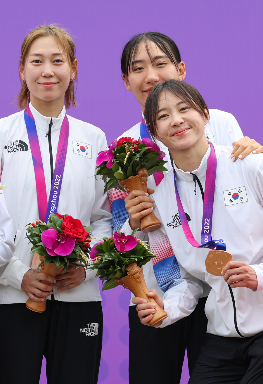 ▲ 김세희-성승민-김선우(왼쪽부터 시계방향) ⓒ 연합뉴스