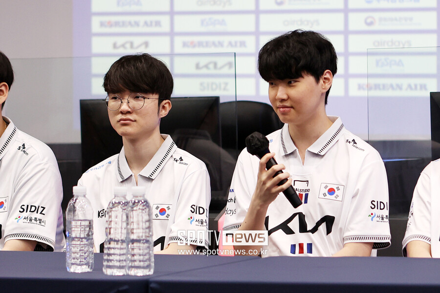 [항저우 NOW]쵸비-페이커 한 번씩 선보인 LoL 국가대표, 조 1위로 8강 진출(A조 종합)